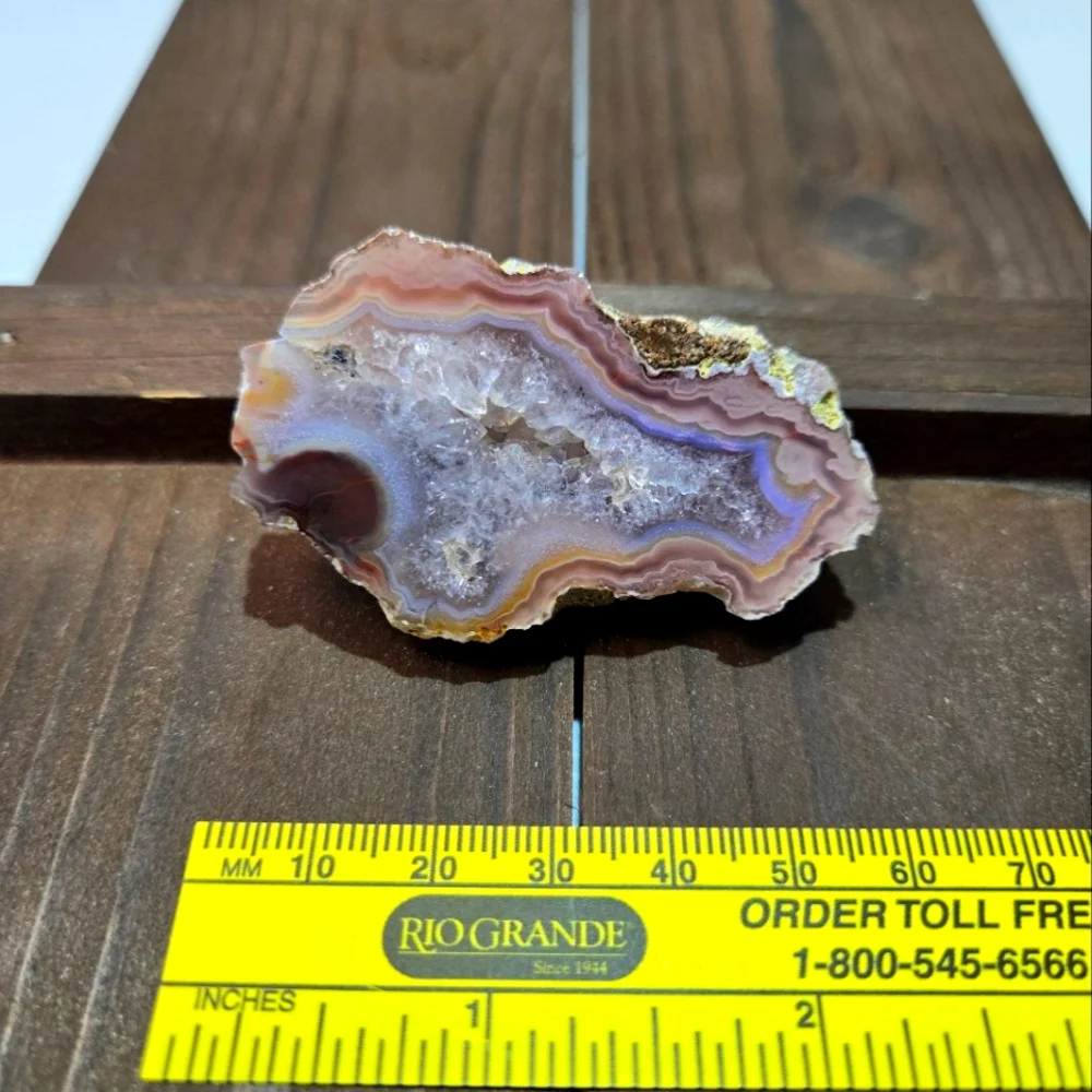 Laguna Lace Crystal Agate Mexico - Picture 5 of 10